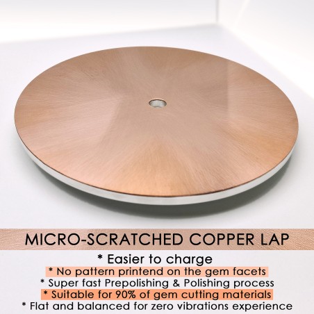 Micro-Scratched Copper Lap